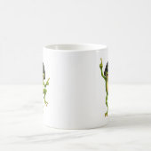 Süßer Frosch Bob Frisur Meme Geschenk Kaffeetasse (Mittel)