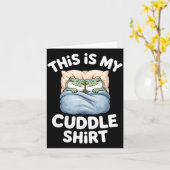 Süßer Frosch Einpackung Das ist mein Kuscheln  Karte (Gelbe Blume)