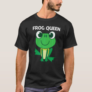Süßer Frosch für Frauen Mutter Wald Zoo Haustier T T-Shirt