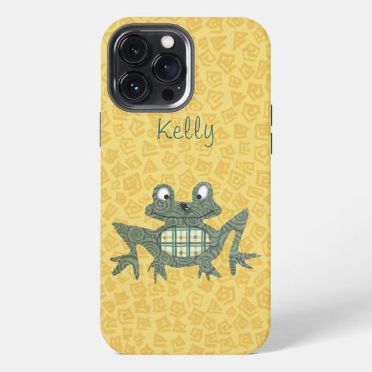 Süßer Frosch iPhone 13 Hülle iPhone 13 Pro Max Hülle (Rückseite)