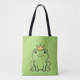 Süßer Frosch Königin lustige grüne Handyhülle Tasche