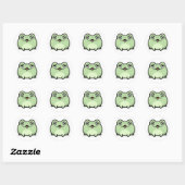 Süßer Frosch Meme Aufkleber | Lustiger Ästhetik Fr (Blatt)