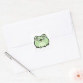Süßer Frosch Meme Aufkleber | Lustiger Ästhetische (Umschlag)