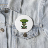 Süßer Frosch Pin für Kinder – Lustiger Frosch Butt Button (Beispiel)