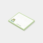 Süßer Frosch Post-it Klebezettel (angewinkelt)
