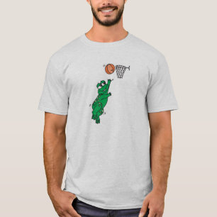 Süßer Frosch spielt Basketball T-Shirt