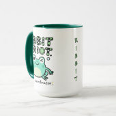 Süßer Frosch Tasse (Vorderseite Links)