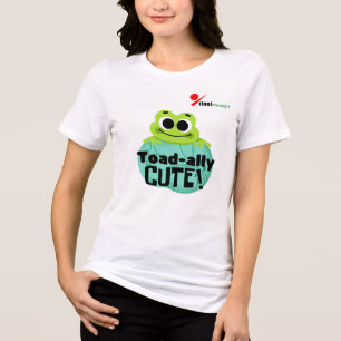 Süßer Frosch Tri-Blend Shirt