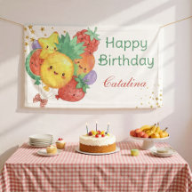 Süßer Frucht-Geburtstag | Tropische Kinderparty