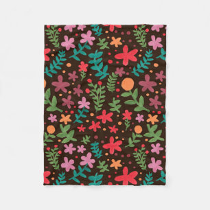 Süßer Frühling Fleecedecke