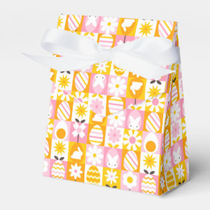 Süßer Frühlings-Oster-Patchwork  Geschenkschachtel