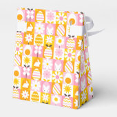 Süßer Frühlings-Oster-Patchwork  Geschenkschachtel (Rückseite)