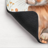Süßer Frühlingshase Mousepad (Ecke)