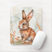 Süßer Frühlingshase Mousepad (Mit Mouse)