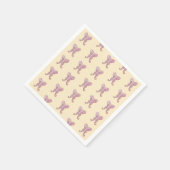 Süßer Frühlingsschmetterling Serviette (Ecke)