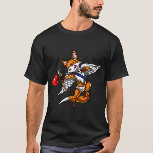 Süßer Fuchs Cupid T-Shirt (Vorderseite)