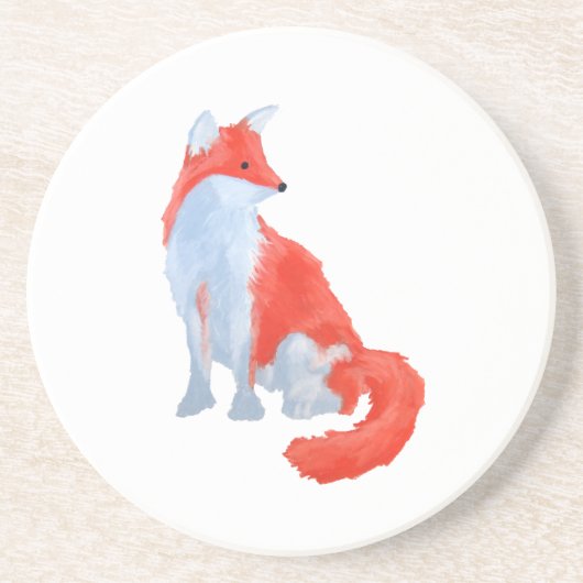 Süßer Fuchs Getränkeuntersetzer (Vorne)