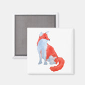 Süßer Fuchs Magnet (Vorderseite/Rückseite)