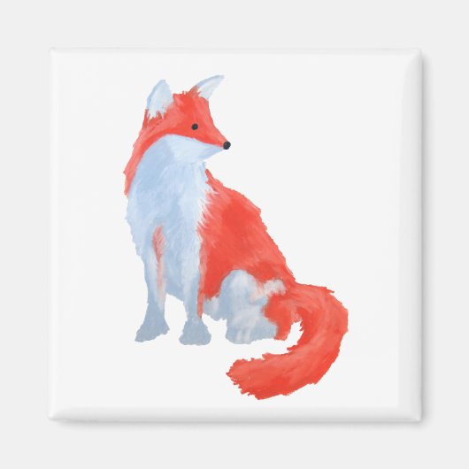 Süßer Fuchs Magnet (Vorne)