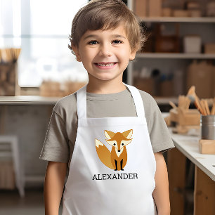 Süßer Fuchs Personalisiert Kinderschürze