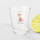 Süßer Fuchs Personalisiert Schnapsglas (Rückseite)