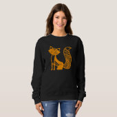Süßer Fuchs Sweatshirt (Vorne ganz)