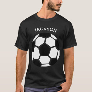 Süßer Fußball personalisierte Kinder Sport T-Shirt