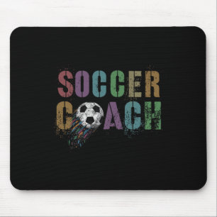 Süßer Fußballtrainer-Treffpunkt-Club-Trainer-Stoll Mousepad