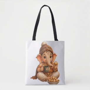 Süßer Ganesha Ganesh Chaturthi-Festtag Tasche