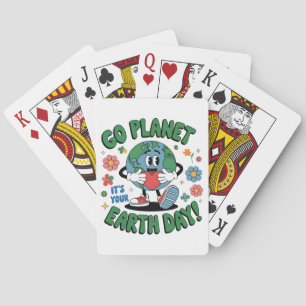 Süßer geh Planet, dein Tag ist da Erde Tag 2026 Spielkarten