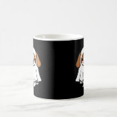 Süßer Geist-Beagle Halloween Kaffeetasse (Mittel)