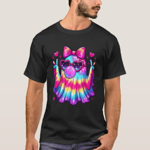Süßer Geist Bubble Gum Kokette Schleife Halloween T-Shirt
