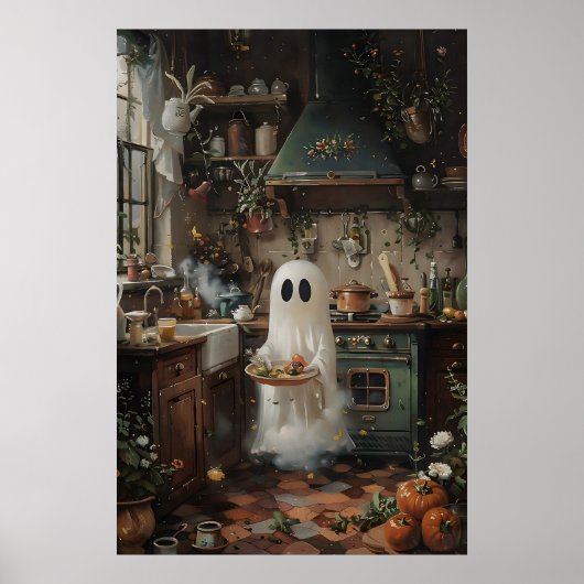 Süßer Geist, der sich auf das Essen vorbereitet, D Poster (Vorne)
