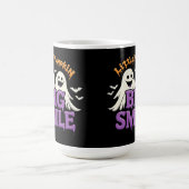 👻✨ Süßer Geist & Fledermaus Halloween Kaffee Vibe Kaffeetasse (Mittel)