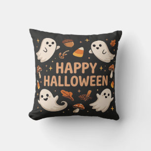 Süßer Geist Frohes Halloween Kissen