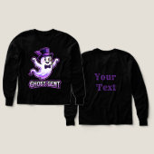 Süßer Geist Gent Halloween (Design Vorder- & Rückseite)