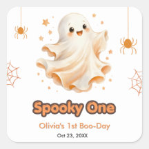 Süßer Geist Gruseliger erster Halloween-Geburtstag