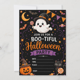 Süßer Geist Halloween Einladung