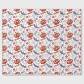 Süßer Geist Halloween Geschenkpapier (Flach)