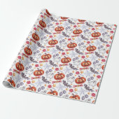 Süßer Geist Halloween Geschenkpapier (Ungerollt)