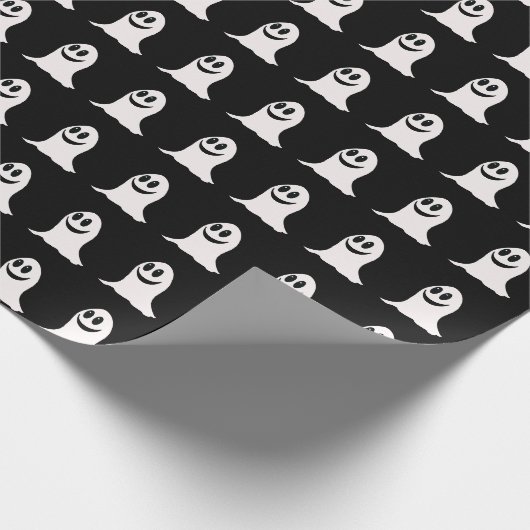 Süßer Geist Halloween Geschenkpapier (Ecke)
