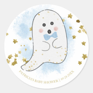 Süßer Geist Halloween Mädchen Babyparty Klassiker  Runder Aufkleber
