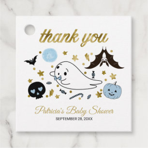Süßer Geist Kleiner Boo Halloween Baby Shower Favo Geschenkanhänger