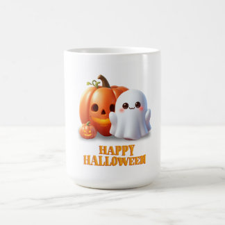 Süßer Geist & Kürbis Frohes Halloween  Kaffeetasse
