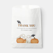 Süßer Geist Kürbis Halloween Danke Geschenktütchen (Vorderseite)