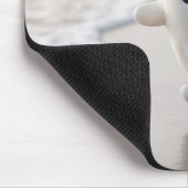 Süßer Geist läuft auf einem Strand Mousepad (Ecke)