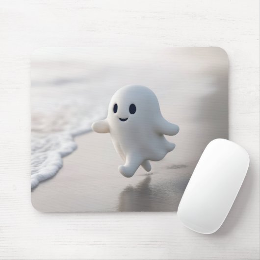 Süßer Geist läuft auf einem Strand Mousepad (Mit Mouse)