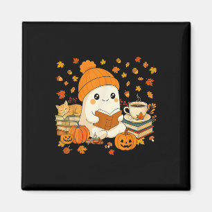 Süßer Geist Lesebuch Liebhaber Herbst Hallowe Magnet
