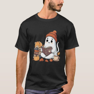 Süßer Geist Lesebuch Liebhaber Lustiges Halloween T-Shirt