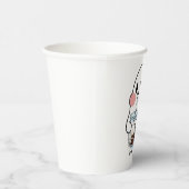 Süßer Geist mit Boba-Tee-Perlen-Tee Kawaii  Pappbecher (Rechts)